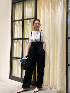 「Drawing Numbers（ドローイング ナンバーズ）のアイテム」を使った、wgmatsuさん（レディース・165cm）の夏コーディネート