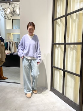 「アイテム（チョーカー）」を使った、wgmatsuさん（レディース・165cm）の冬コーディネート