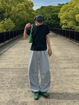 「DIESEL（ディーゼル）のアイテム（アクセサリー）」を使った、haruさん（メンズ・187cm）の春コーディネート