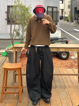 haruさん（メンズ・187cm）の春コーディネート