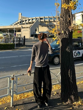 「OAKLEY（オークリー）のアイテム」を使った、haruさん（メンズ・187cm）の冬コーディネート