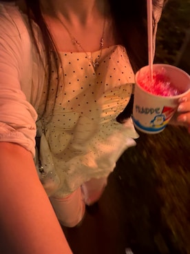 「NICE CLAUP（ナイスクラップ）のアイテム」を使った、mihiさん（レディース・159cm）の夏コーディネート