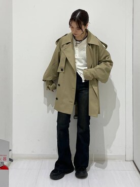 静。さん(レディース・154cm)の秋コーディネート
