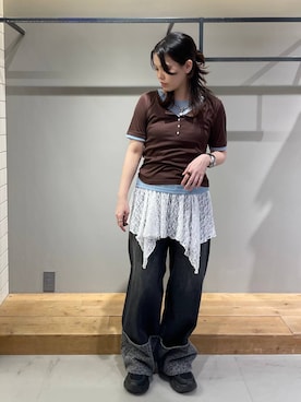 静。さん（レディース・154cm）の夏コーディネート