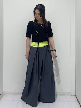 「PAGEBOY（ページボーイ）のアイテム」を使った、静。さん（レディース・154cm）の夏コーディネート