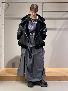 静。さん(レディース・154cm)の秋コーディネート