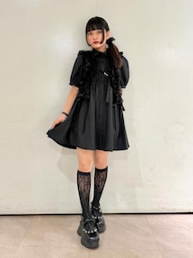 スニーカーソールハトメリボンシューズ｜ジュエティ（jouetie）公式