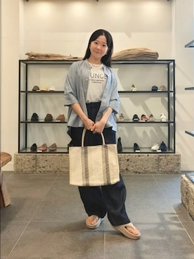 ゆかこさん（レディース・151cm）の夏コーディネート