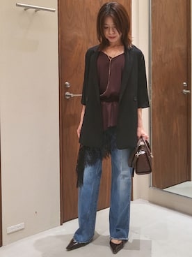 「2.718（ニーテンナナイチハチ）のアイテム」を使った、gg_youko_さん（レディース・158cm）の夏コーディネート