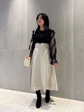 「JILL by JILL STUART」｜takeuchiさん（レディース・151cm）の秋コーディネート