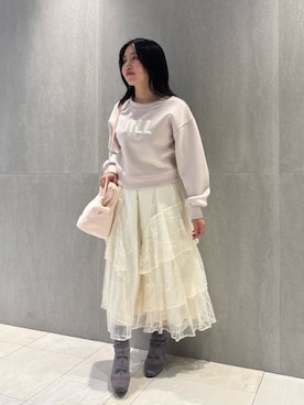 「JILL by JILL STUART」｜takeuchiさん（レディース・151cm）の秋コーディネート