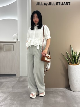 「JILL by JILL STUART（ジルバイジルスチュアート）のアイテム（サンダル）」を使った、takeuchiさん（レディース・151cm）の夏コーディネート