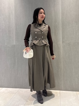takeuchiさん（レディース・151cm）の秋コーディネート