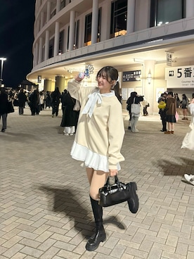 aoさん（レディース・158cm）の冬コーディネート