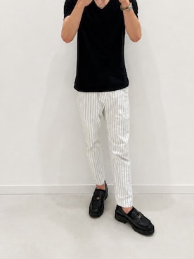 「COACH（コーチ）のアイテム」を使った、naho0610さん（メンズ・172cm）の夏コーディネート