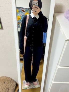 「白シャツ」｜たろうさん（レディース・163cm）の冬コーディネート