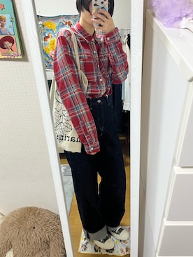 「アイテム（パンツ）」を使った、たろうさん（レディース・163cm・30代）の冬コーディネート