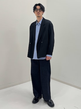 「アイテム（セットアップ）」を使った、PUBLIC TOKYO MENS さん（メンズ・176cm）の春コーディネート