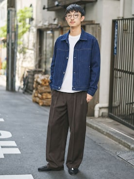 PUBLIC TOKYO MENS さん（メンズ・172cm）の秋コーディネート