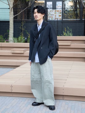 PUBLIC TOKYOのセットアップを使ったメンズ人気ファッション