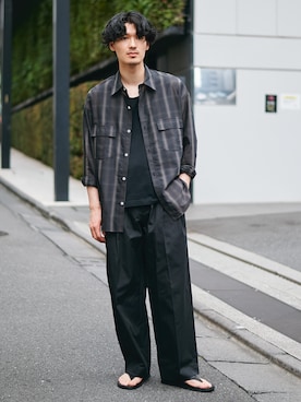 PUBLIC TOKYO MENS さん(メンズ・176cm)の夏コーディネート
