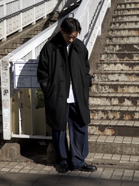 PUBLIC TOKYO MENS さん(メンズ・168cm)の冬コーディネート