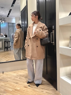 whim_hirasakiさん（レディース・157cm）の冬コーディネート