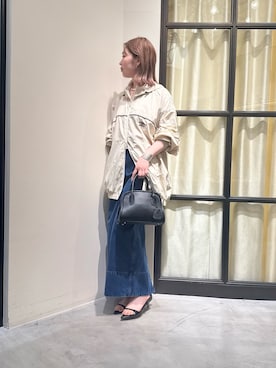 「UMBRO（アンブロ）のアイテム（ブルゾン）」を使った、whim_hirasakiさん（レディース・157cm）の春コーディネート