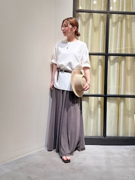 whim_hirasakiさん(レディース・157cm)の夏コーディネート