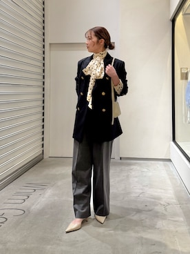 「Drawing Numbers（ドローイング ナンバーズ）のアイテム」を使った、whim_hirasakiさん（レディース・157cm）の冬コーディネート