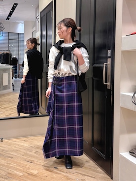 whim_hirasakiさん（レディース・157cm）の冬コーディネート