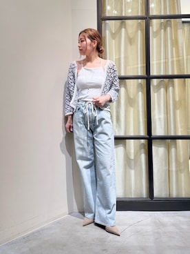 「THE PAUSE（ザ ポーズ）のアイテム」を使った、whim_hirasakiさん（レディース・157cm）の春コーディネート