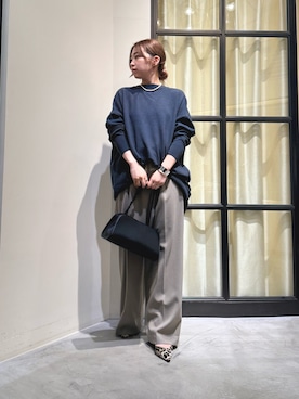 「THE PAUSE（ザ ポーズ）のアイテム」を使った、whim_hirasakiさん（レディース・157cm）の夏コーディネート