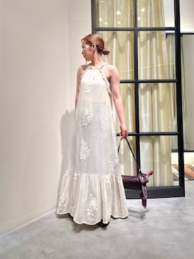 「THE PAUSE（ザ ポーズ）のアイテム」を使った、whim_hirasakiさん（レディース・157cm）の夏コーディネート