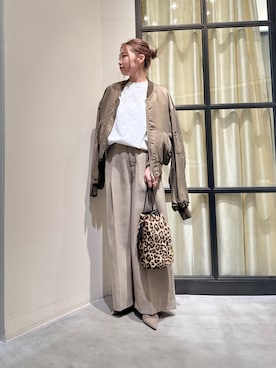 「marco masi（マルコマージ）のアイテム」を使った、whim_hirasakiさん（レディース・157cm）の春コーディネート