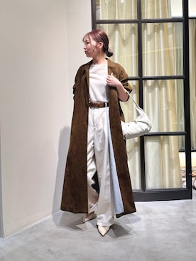 whim_hirasakiさん（レディース・157cm）の冬コーディネート