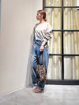「Whim Gazette（ウィムガゼット）のアイテム」を使った、whim_hirasakiさん（レディース・157cm）の春コーディネート