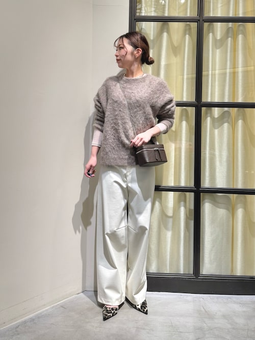 セール】スーリーアルパカクルーネックプルオーバー（ニット/セーター