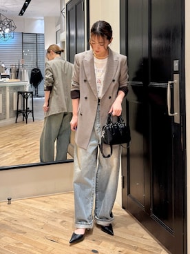 whim_hirasakiさん（レディース・157cm）の冬コーディネート