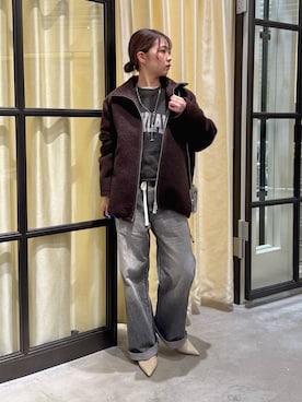 whim_hirasakiさん（レディース・157cm）の冬コーディネート