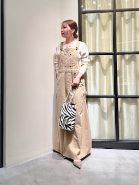 「marco masi（マルコマージ）のアイテム」を使った、whim_hirasakiさん（レディース・157cm）の春コーディネート