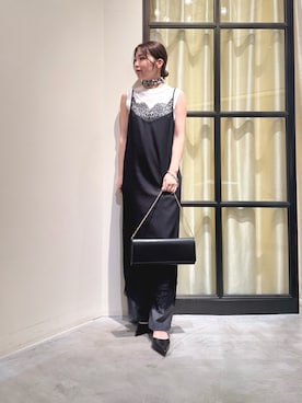 「Drawing Numbers（ドローイング ナンバーズ）のアイテム」を使った、whim_hirasakiさん（レディース・157cm）の夏コーディネート