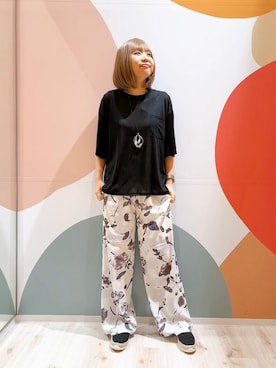 長男さん（レディース・158cm）の夏コーディネート