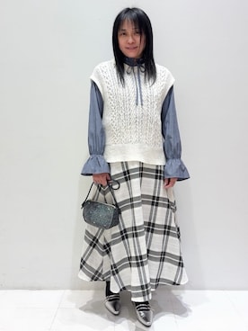 ゅぅさん(レディース・150cm)の春コーディネート