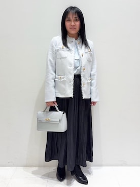 「HusHusH（ハッシュアッシュ）のアイテム」を使った、ゅぅさん（レディース・150cm）の冬コーディネート