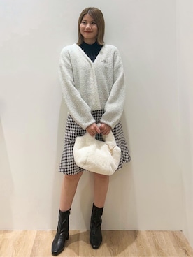 suzukaさん(レディース・155cm)の冬コーディネート