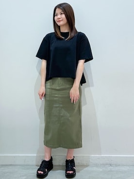 suzukaさん（レディース・155cm）の夏コーディネート