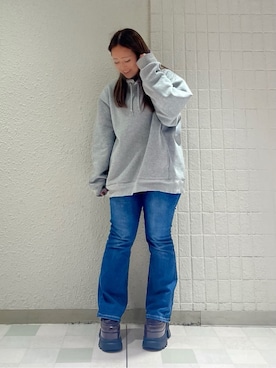 「ESPERANZA（エスペランサ）のアイテム」を使った、Moriさん（レディース・148cm）の冬コーディネート