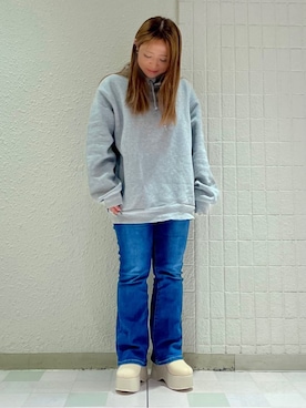 「ESPERANZA（エスペランサ）のアイテム」を使った、Moriさん（レディース・148cm）の冬コーディネート