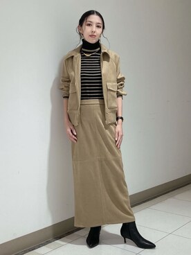 環さん（レディース・158cm）の冬コーディネート